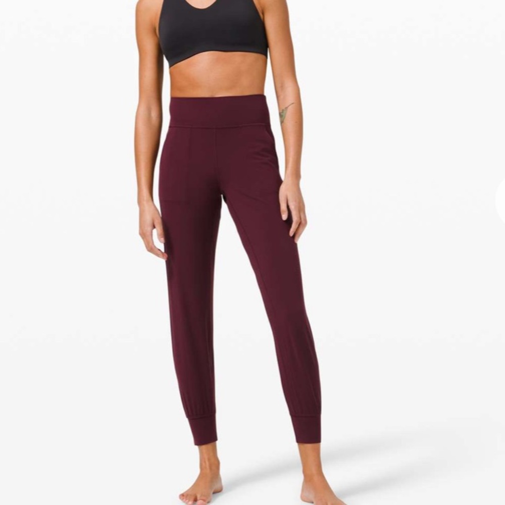 LULULEMON HIGH RISE ALIGN JOGGER POCKETS SIZE 14